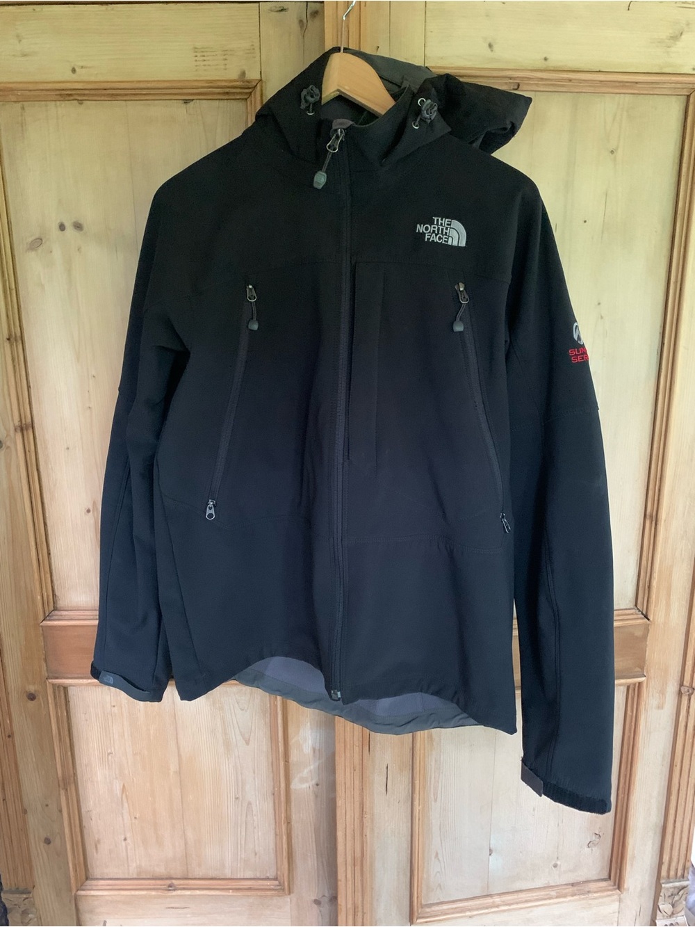 The North Face Black Men's Hooded Softshell Performance Jacket
